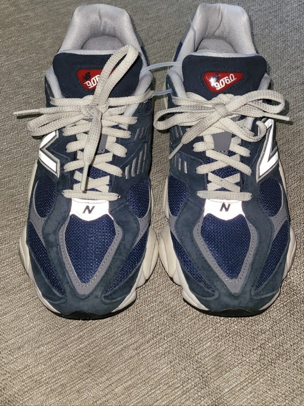 New Balance Navy & Gray 9060 Sneakers